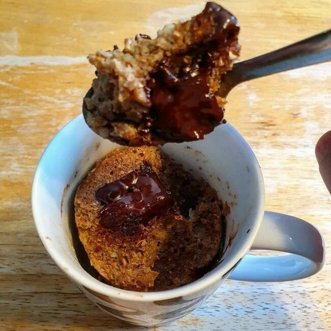 Choc Banana Bread in a Mug